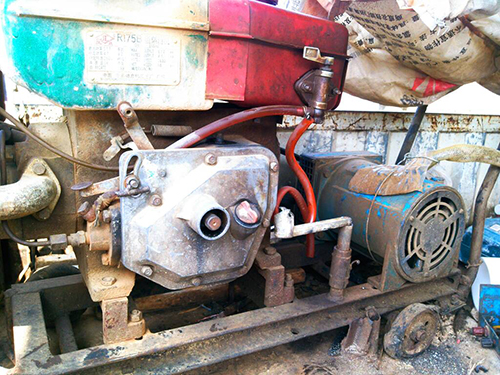 新华单杠柴油机发电机出租